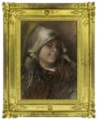 Caprile, Vincenzo: Portrait of a Young Woman with a Bonnet