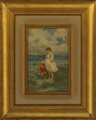 Aprea, Giuseppe: Siblings on the beach near Sorrento
