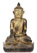 Large Burmese Buddha, Shan (Tai Yai) style, 17th/18th cent.