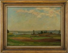Bayerlein, Fritz: Landscape on the Main near Zeil