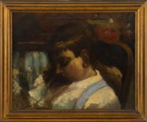 Irolli, Vincenzo: Portrait of a Boy Asleep in an Armchair