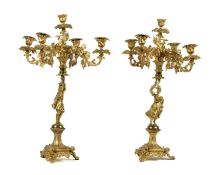 Paar Kandelaber, Frankreich, 19. Jh.