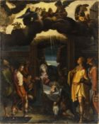 Adoration of the Christ Child by the Shepherds, Dutch Mannerist, early 17th century