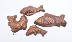 Vier Fischformen, 19./20. Jh.