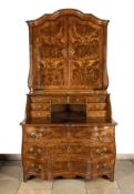Sehr feiner Barocksekretär, Süddeutschland oder Schweiz, M. 18. Jh.