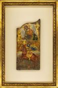 Saint George with the Archangel Michael, Venice, 15th century.