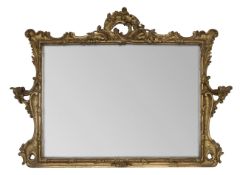 Rokokowandspiegel, M. 18. Jh.