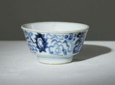 Blue and white bowl, China, Ming Dynasty, 16th century.