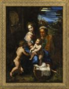 Raphael (Raffaello Sanzio da Urbino) - Follower: The Holy Family (La Perla)