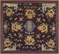 Drachenstickerei, China