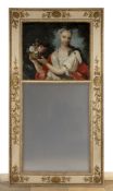 Large Louis XVI wall mirror, France, last third of the 18th century