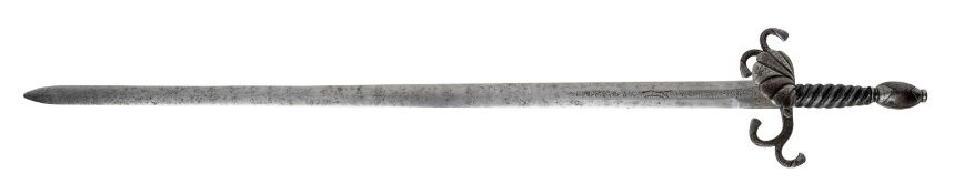 Krabbenschwert, deutsch, um 1650