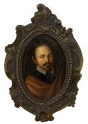 Miniature of a man with a goatee beard, 17th century