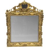 Barockwandspiegel, Bayern, 1. H. 18. Jh.