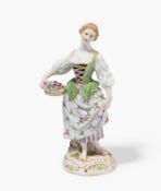 Meissen, Figur "Gärtnerin"