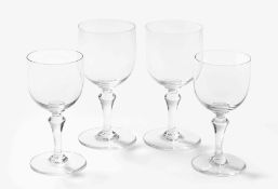 Baccarat, Gläserserviceteile