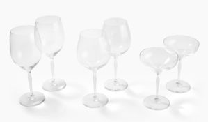 Lalique, Gläserserviceteile "Ariane"