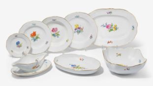 Meissen, Tafelserviceteile