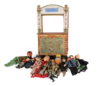 Kleines Kasperletheater bez. Guignol,