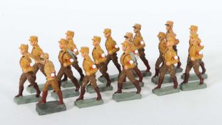 16 SA-Soldaten Linoel u. a., 15 x