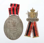 Fahnenmedaillie Württemberger