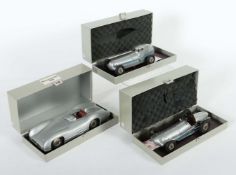 3 x Rennwagen Märklin, Mercedes