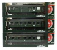 3 Personenwagen Märklin, Spur 1, Nr.