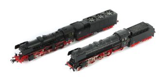 2 x Dampflokomotive Märklin, Spur H0,