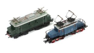 2 x E-Lokomotive Märklin Spur HO, 1 x