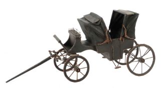 Puppenkutsche/Modellkutsche Ende 19.