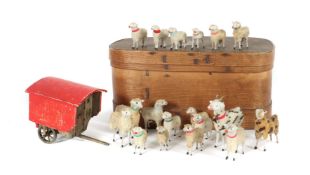 Schäferhütte mit 15 Wollschafe