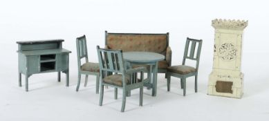 Konvolut Stubenmöbel um 1900,