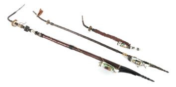 3 Reservistenpfeifen Porzellanköpfe