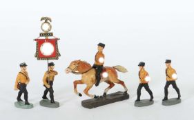 Konvolut SA Soldaten Elastolin u. a.,