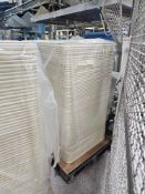 pallet of Rehrig Pacific Huskylite peel boards