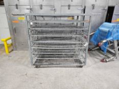 (2) Rolling Bread Racks