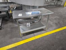 Stainless Steel Preparation Table