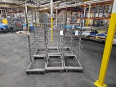 (6) Rolling Baking Racks