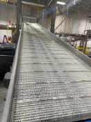 Suspended Cleated Plastic Mat-Top Incline Conveyor