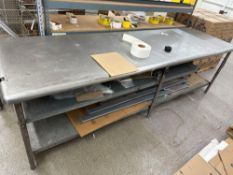 Stainless Steel 3 Level Work Table