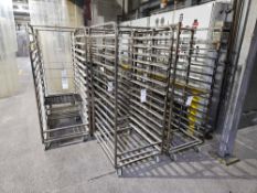 Lot Of Baking Tray Racks