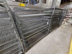 (2) Rolling Bread Racks