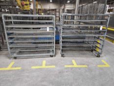 (2) Rolling Bread Racks