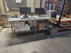 Stainless Steel Prep Table