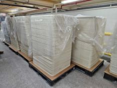 pallet of Rehrig Pacific Huskylite peel boards