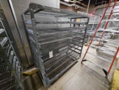 (2) Rolling Bread Racks
