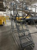 step ladder to platform