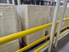 pallet of Rehrig Pacific Huskylite peel boards