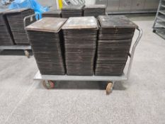 stainless steel rolling cart