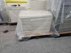 pallet of Rehrig Pacific Huskylite peel boards